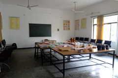 Maths lab setup with students image 12